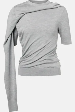 Acne Studios Top aus Seiden-Jersey