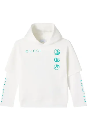 Gucci Bedruckter Hoodie aus Baumwolle