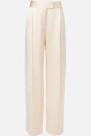 The Sei Gerade Hose aus Seidensatin