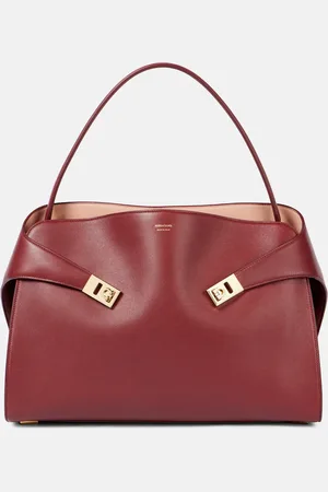 Salvatore Ferragamo Schultertasche Hug Large aus Leder
