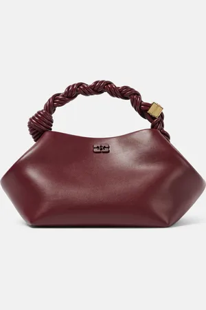 Ganni Tote Bou Small aus Leder