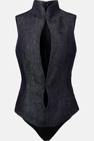 MUGLER Body aus Denim