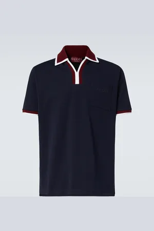 Gucci Polohemd aus Baumwoll-Piqué