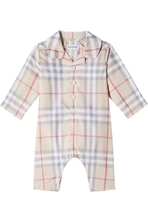 Burberry Baby Spieler Burberry Check aus Baumwolle