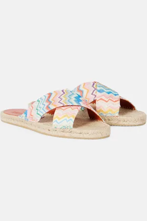 Missoni Espadrille-Sandalen Harlow mit Häkelstrick