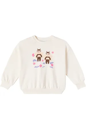 Mini Rodini Bedrucktes Sweatshirt aus Baumwoll-Jersey