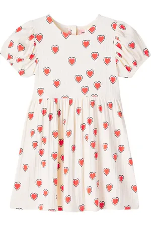 Mini Rodini Kleid aus einem Baumwollgemisch