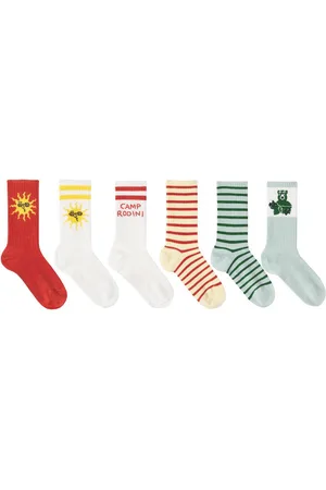 Mini Rodini Set aus sechs Paar Socken