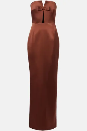 Ilkyaz Ozel Robe Holly aus Satin
