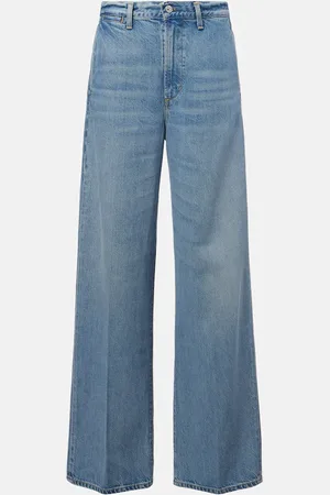 Citizens of Humanity Mid-Rise Wide-Leg Jeans Ayla