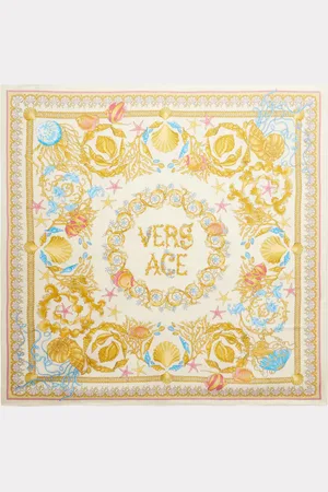 VERSACE Tuch Underwater Barocco aus Seiden-Twill
