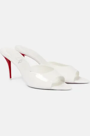 Christian Louboutin Pantoletten Miss Z 80 aus Lackleder