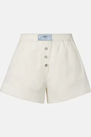 Ganni Shorts aus einem Baumwollgemisch