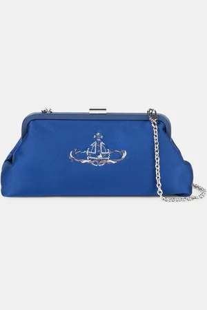 Vivienne Westwood Bestickte Clutch Dorothy aus Satin