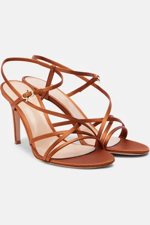 Gianvito Rossi Sandalen Strappy 85 aus Satin