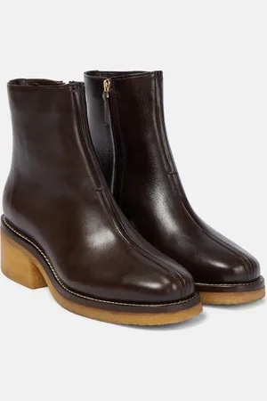 LEMAIRE Ankle Boots aus Leder