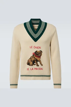 VALENTINO Pullover aus Woll-Jacquard