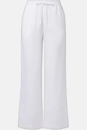 ASCENO Weite Hose Aurelia aus Leinen