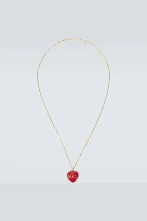 VALENTINO GARAVANI Halskette Coeur Royal VLogo