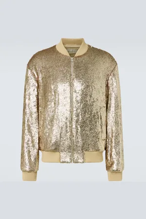DRIES VAN NOTEN Bomberjacke mit Pailletten