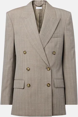 Stella McCartney Oversize-Blazer aus Wolle