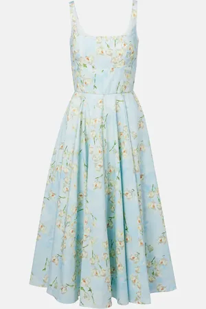 EMILIA WICKSTEAD Midikleid Mona aus Baumwolle