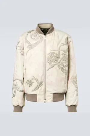 DRIES VAN NOTEN Bestickte Bomberjacke aus Baumwolle