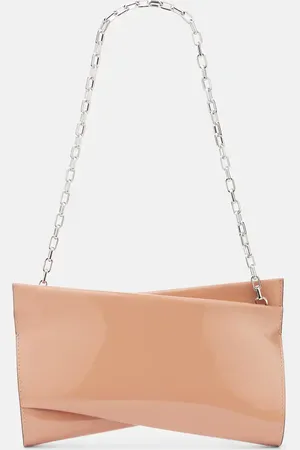 Christian Louboutin Clutch Loubitwist Small aus Lackleder