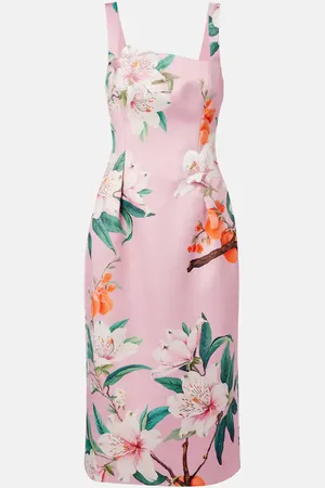 LEO LIN Midikleid Larissa aus Satin