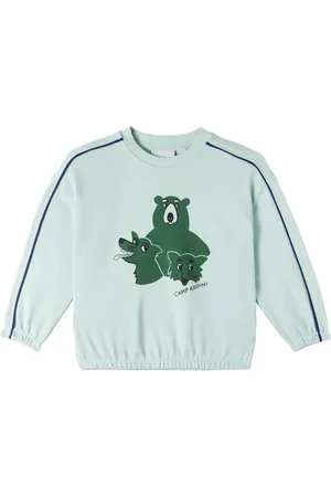 Mini Rodini Bedrucktes Sweatshirt aus Baumwoll-Jersey