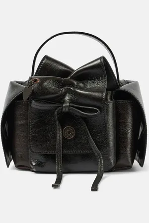 Acne Studios Tote Multipocket Mini aus Leder