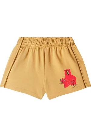 Mini Rodini Bedruckte Laufshorts aus Baumwolle