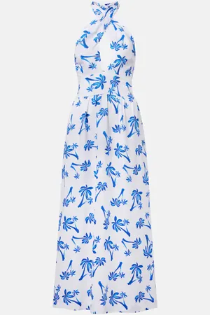 Heidi Klein Maxikleid Palm Beach aus Leinen