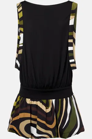 Puccini Minikleid Marmo aus Jersey