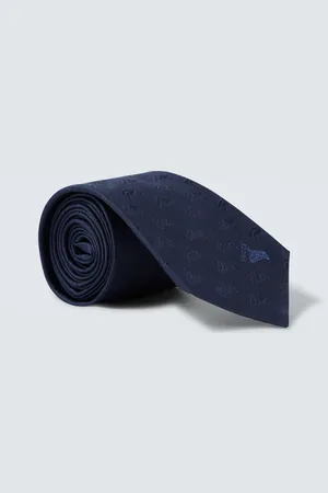 Gucci Bestickte Krawatte aus Seiden-Jacquard