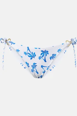 Heidi Klein Bedrucktes Bikini-Höschen Palm Beach