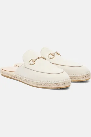 Gucci Slippers Cleo aus Veloursleder