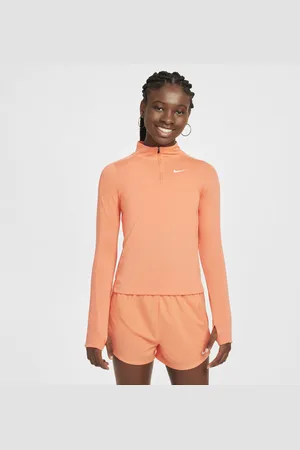 Nike Dri-FIT Longsleeve mit Viertelreißverschluss (Mädchen)