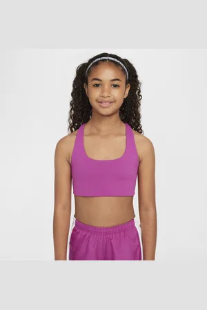 Nike OneLänger geschnittener Sport-BH für ältere Kinder (Mädchen)