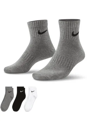 Nike Everyday LightweightTrainings-Knöchelsocken (3 Paar)