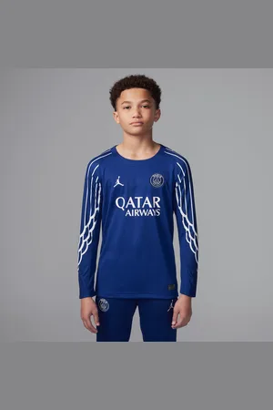Jordan Paris Saint-Germain 2024/25 Stadium Fourth langärmliges Replika-Fußballtrikot mit Dri-FIT-Technologie (ältere Kinder)