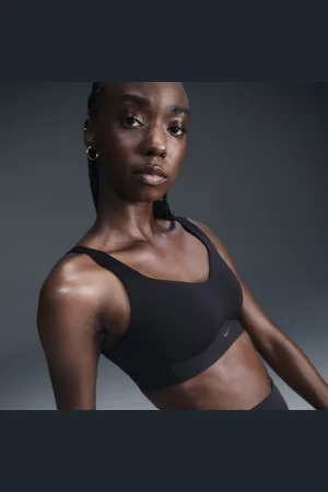 Nike Alate mit starkem HaltGepolsterter Sport-BH mit verstellbaren Trägern