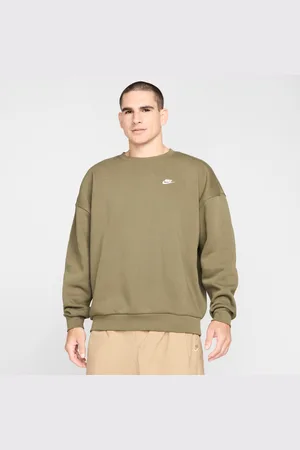 Nike Sportswear Club extragroßes Fleece-Sweatshirt mit Rundhalsausschnitt (Herren)
