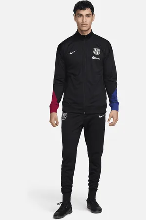 Nike FC Barcelona Strike Dri-FIT Fußball-Trainingsanzug aus Strickmaterial (Herren)
