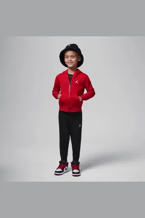 Jordan Brooklyn Fleece2-teiliges Kapuzenjacken-Set (Kleinkinder)