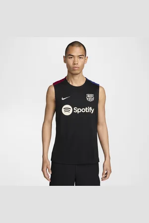 Nike FC Barcelona Strike Dri-FIT ärmelloses Fußballoberteil (Herren)