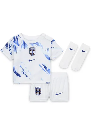 Nike Norwegen 2024/25 Stadium AwayDreiteiliges Replika-Fußballtrikot-Set (Babys und Kleinkinder)