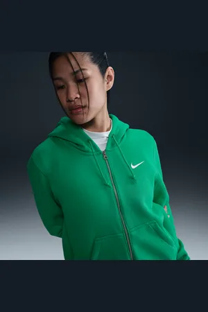 Nike Sportswear Phoenix Oversize-Fleece-Hoodie mit durchgehendem Reißverschluss (Damen)