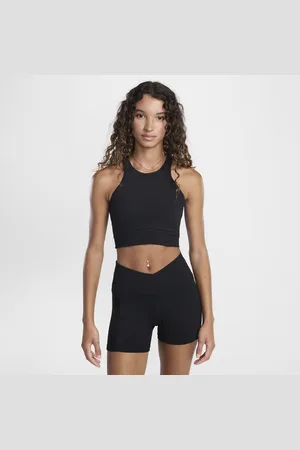 Nike One TwistLeicht gefütterter Sport-BH mit leichtem Halt und hohem Ausschnitt (Damen)