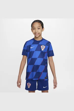 Nike Kroatien 2024/25 Stadium Away Replica Fußballtrikot mit Dri-FIT-Technologie für ältere Kinder
